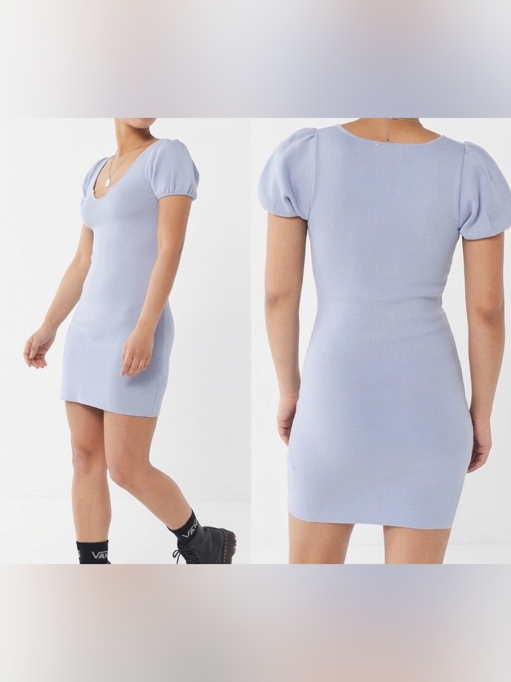 urban outfitters thea sweater knit mini dress
